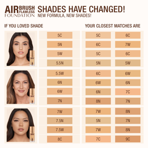 Charlotte Tilbury New! Airbrush Flawless Foundation 